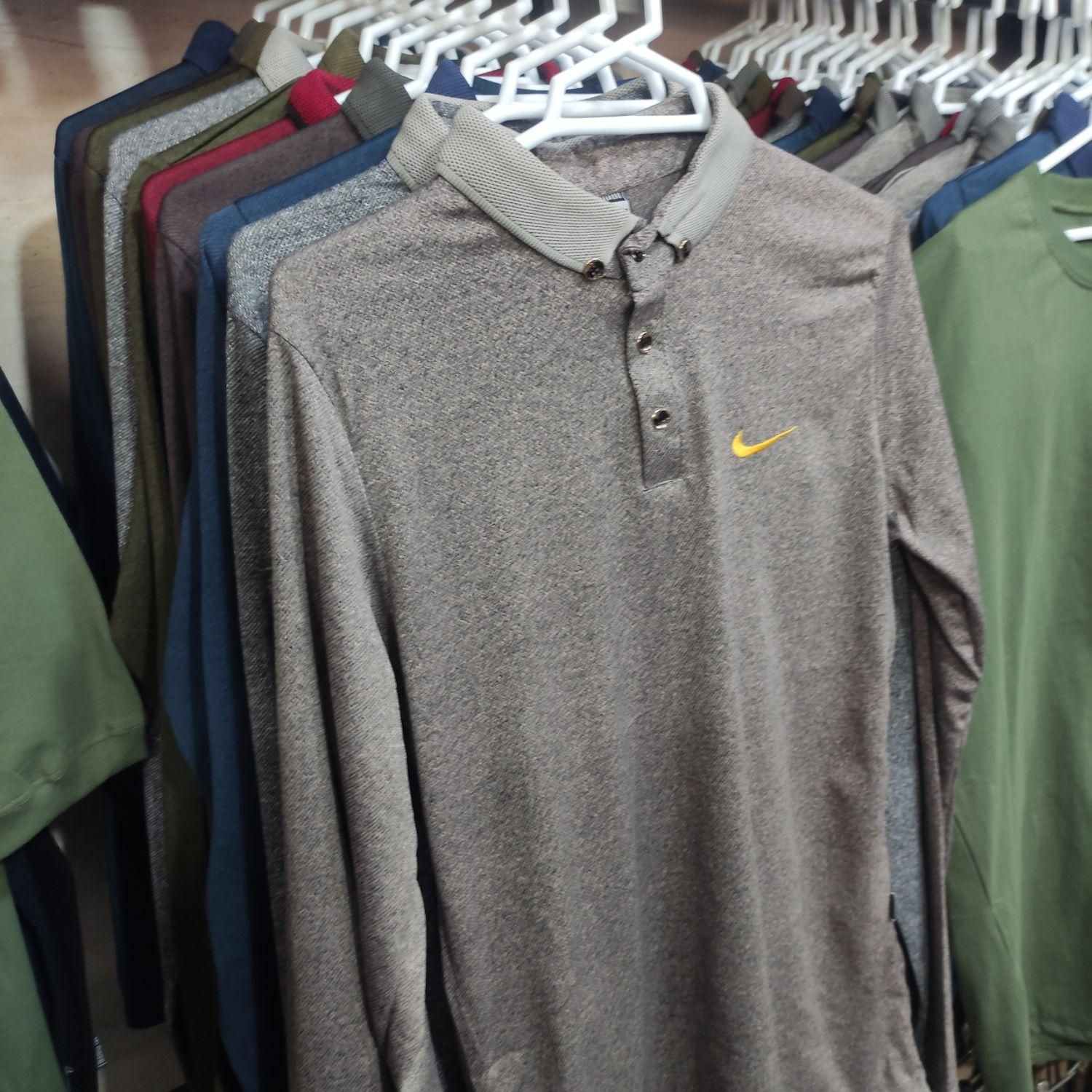 تیشرت یقه دار آستین بلند مدل نایک کد ۲۱۳|لباس|کرمان, |دیوار