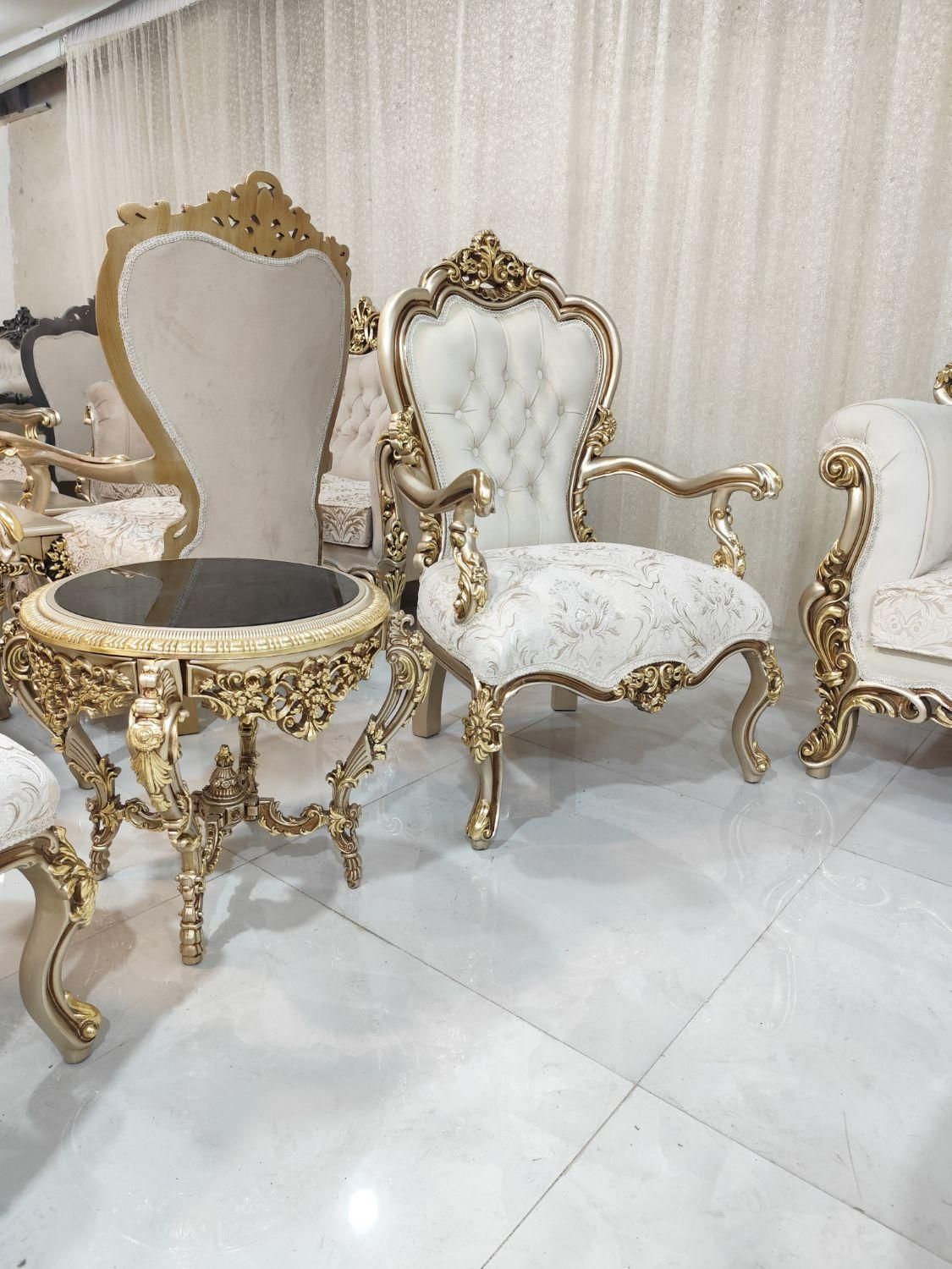 مبل استیل کلاسیک رز|مبلمان خانگی و میز عسلی|تهران, یافت آباد جنوبی|دیوار