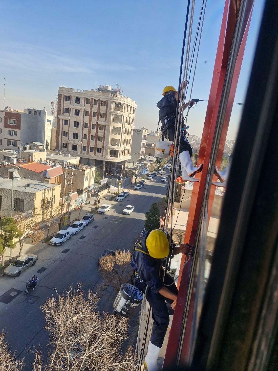 شست و شو نما ساختمان،راپل،پیچ و رولپلاک،اسپایدر|خدمات پیشه و مهارت|قم, زنبیل آباد|دیوار