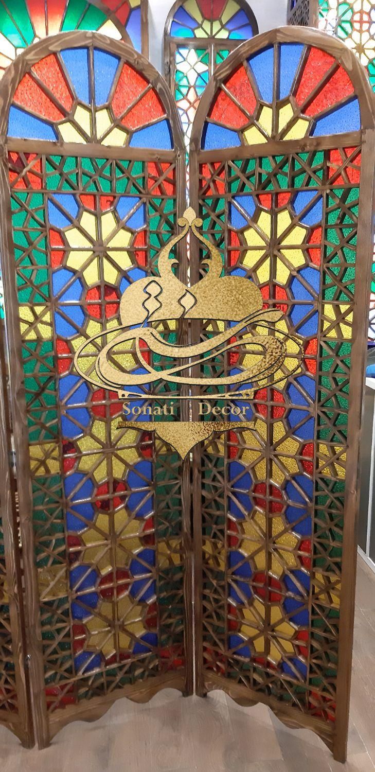 پاراوان گره چینی/پارتیشن گره چینی چوبی/جداکننده|کتابخانه، شلف، قفسه‌های دیواری|تهران, دروازه شمیران|دیوار