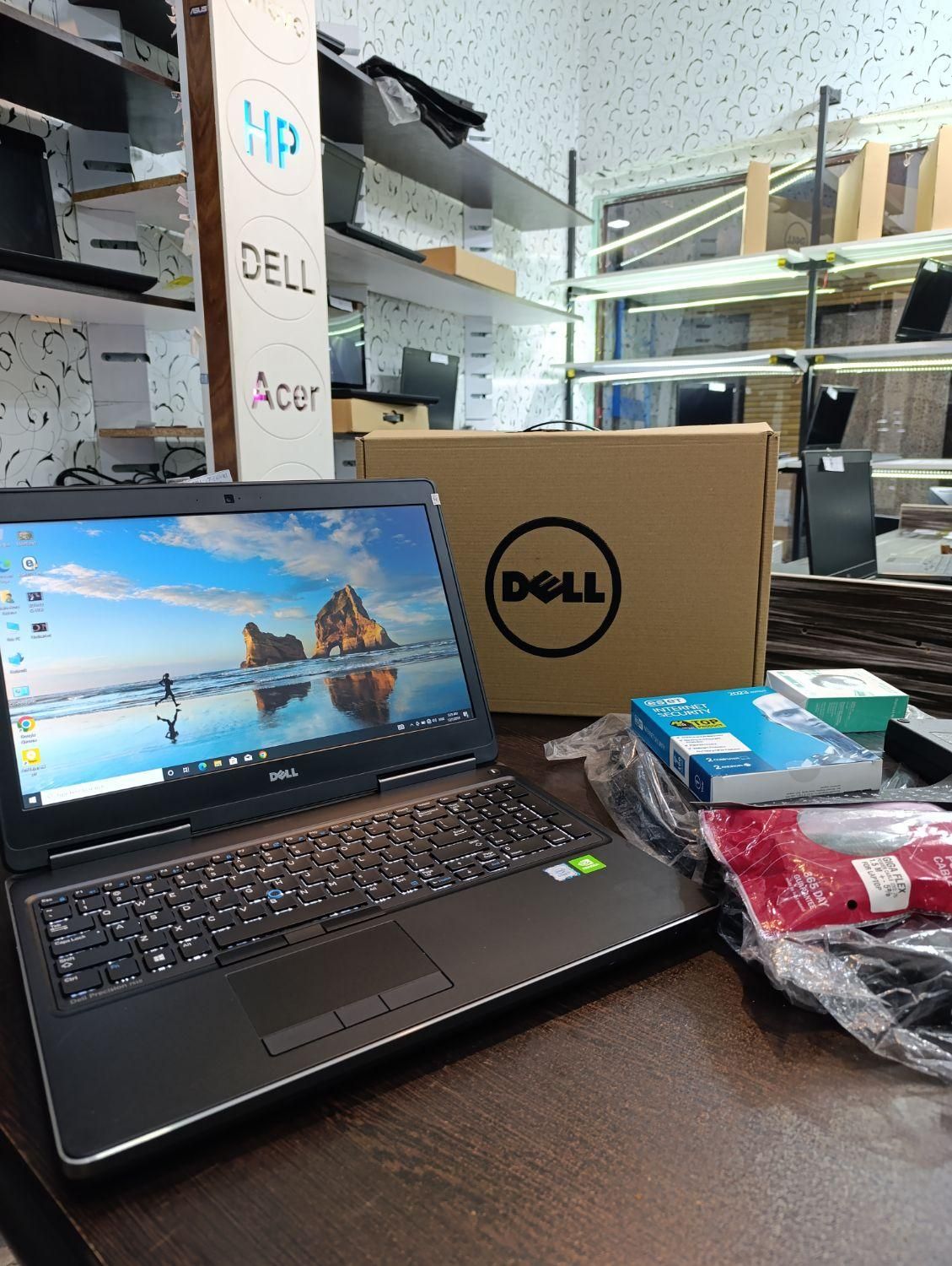 لپتاپdellگیمینگ512ssd+یکترا.رم64.گرافیک8|رایانه همراه|شهرکرد, |دیوار