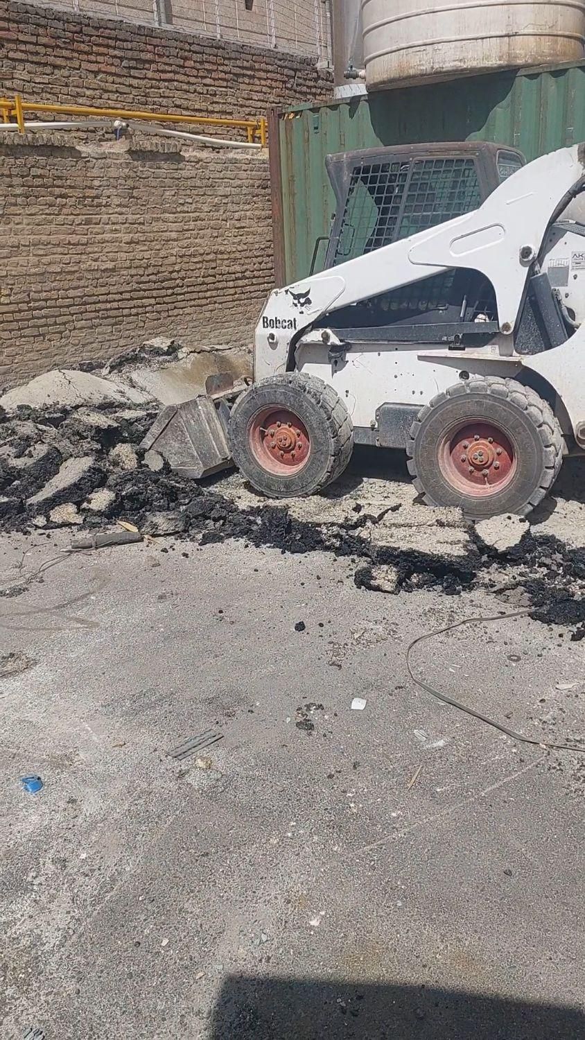 اجاره  بابکت (مینی لودر)  بارگیری وحمل نخاله|خدمات حمل و نقل|تهران, تهرانسر مرکزی|دیوار