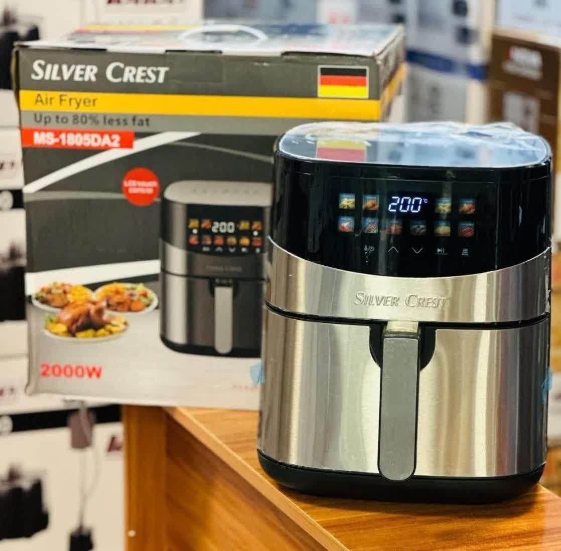 سرخ کن بدون روغن سیلورکرست صفحه رنگی|اجاق گاز و لوازم برقی پخت‌وپز|قم, نیروگاه|دیوار