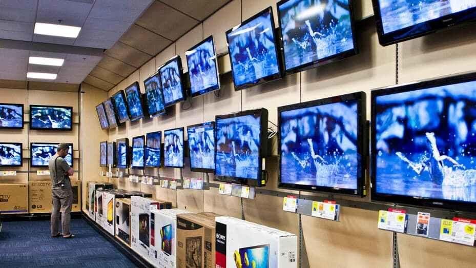 تلویزیون ال ای دی ۵۵اینچ نمایشگاهی ویترینی4Kهوشمند|تلویزیون و پروژکتور|تهران, شهرک طالقانی|دیوار