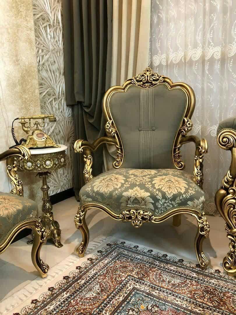 مبل استیل کلاسیک رز|مبلمان خانگی و میز عسلی|تهران, یافت آباد جنوبی|دیوار