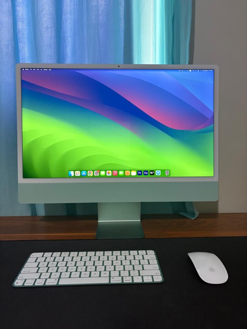 آی مک ۲۴ اینچ - I Mac 24 inch CTO رم ۱۶|رایانه رومیزی|رشت, گلسار|دیوار