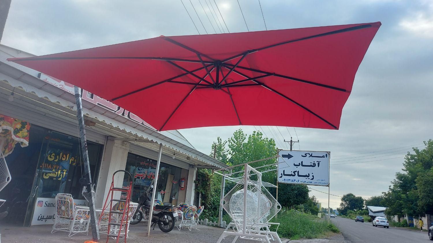 چتر حیاطی ۴×۴|کوهنوردی و کمپینگ|رشت, فرودگاه سردار جنگل رشت|دیوار