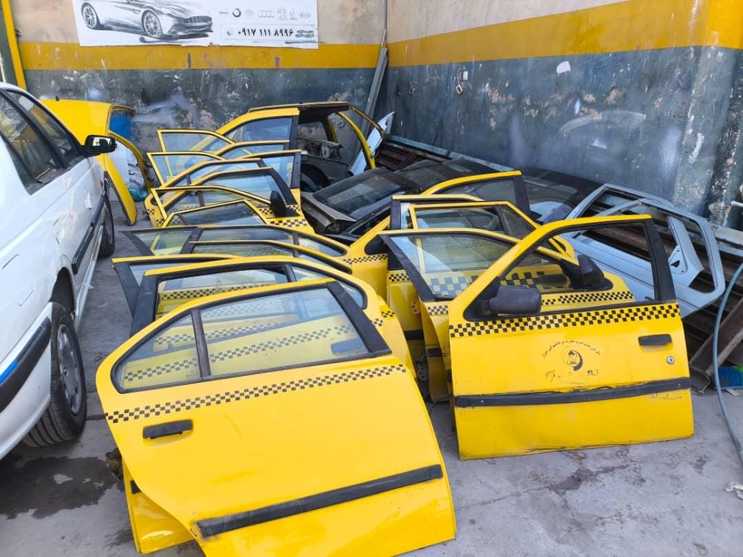 درب کامل خودروهای تاکسی وکاپوت وصندوق زرد|قطعات یدکی و لوازم جانبی|شیراز, دباغ خانه|دیوار