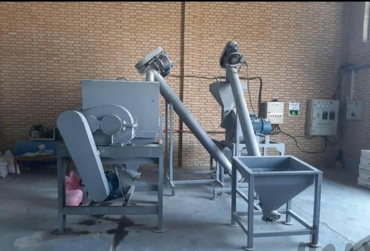 اسکرو سیمان موادکش نوار ماردون مارپیچ تسمه|ماشینآلات صنعتی|تبریز, |دیوار