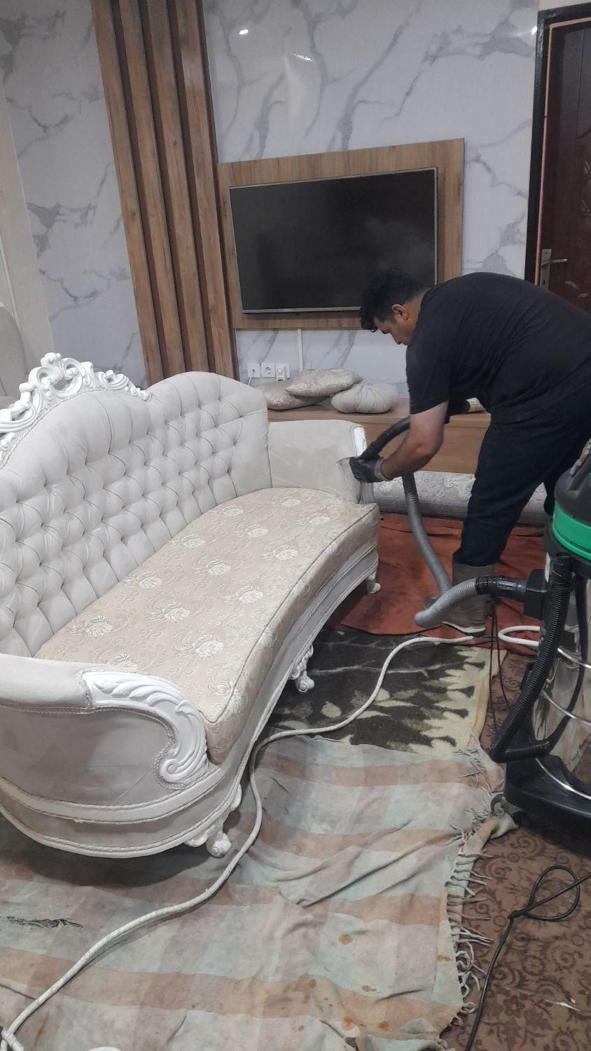 قالیشویی و مبل شویی پاکشو با شستشوی تضمینی 100%|خدمات نظافت|اهواز, گلستان|دیوار