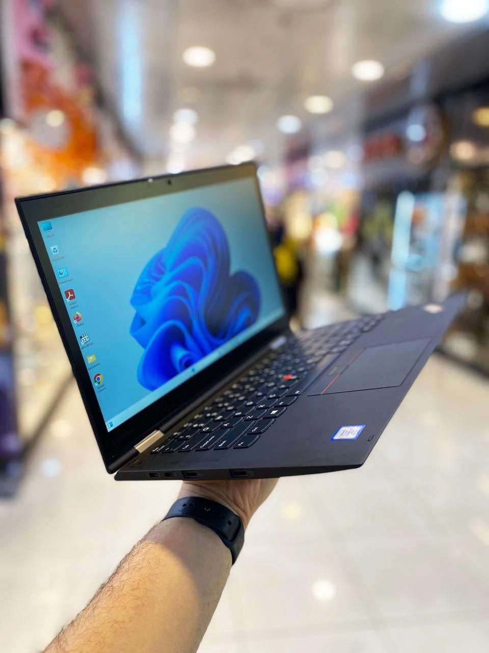 لپتاپ Lenovo یوگا i5 لمسی 2k تاشو بهمراه قلم|رایانه همراه|تهران, کوی مهران|دیوار
