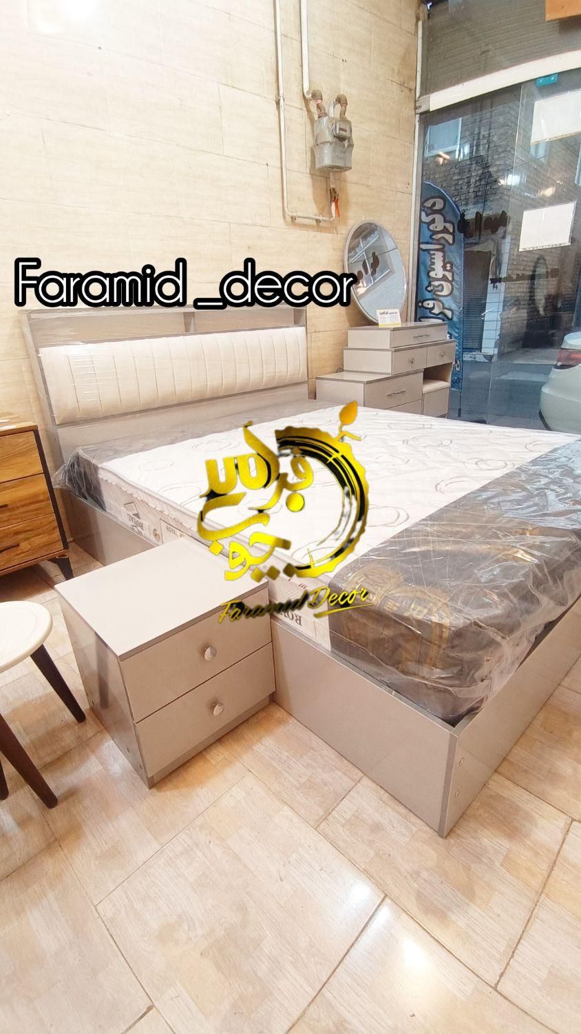 تخت خوابهای فرامید چوب**|تخت و سرویس خواب|رشت, استقامت ۲|دیوار