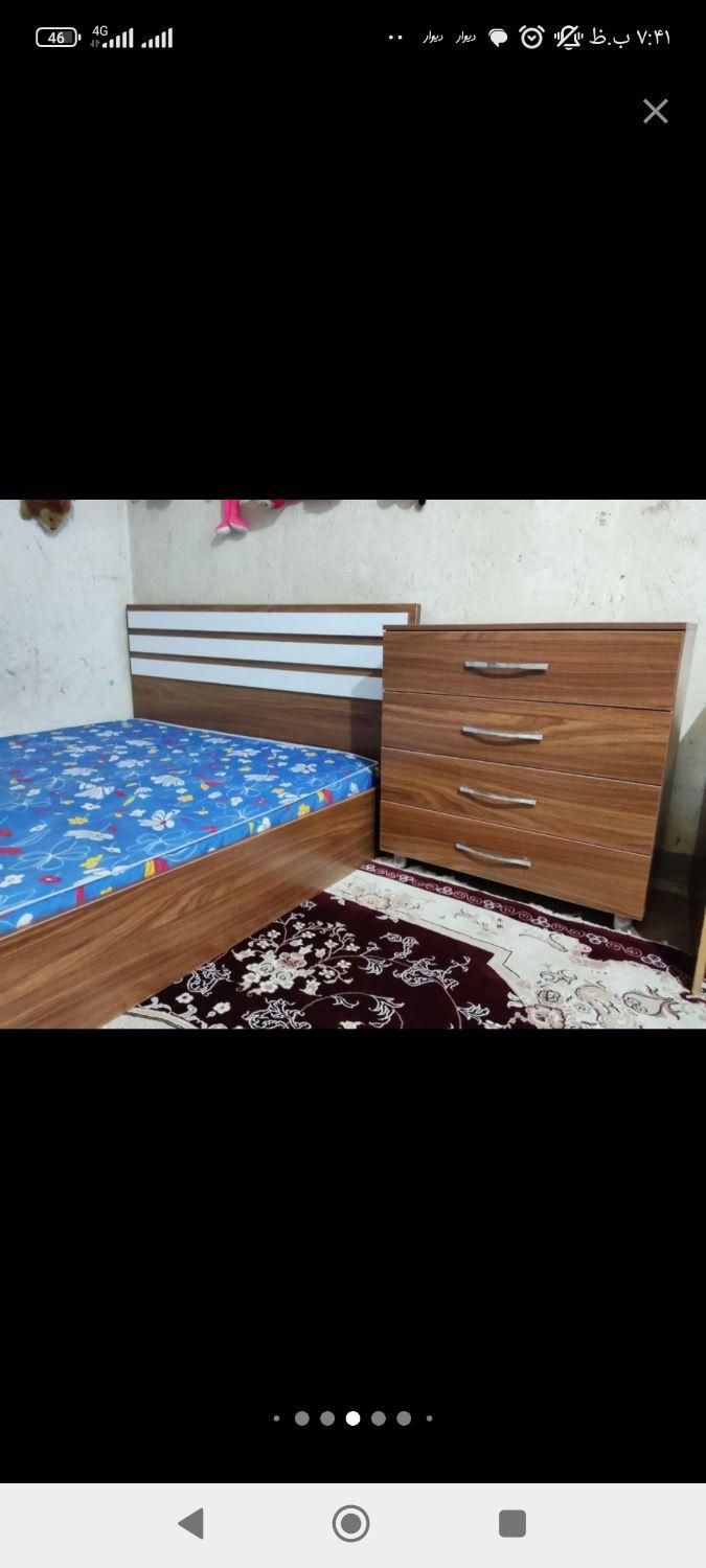 تخت دو نفره از تولید به مصرف|تخت و سرویس خواب|گرگان, |دیوار