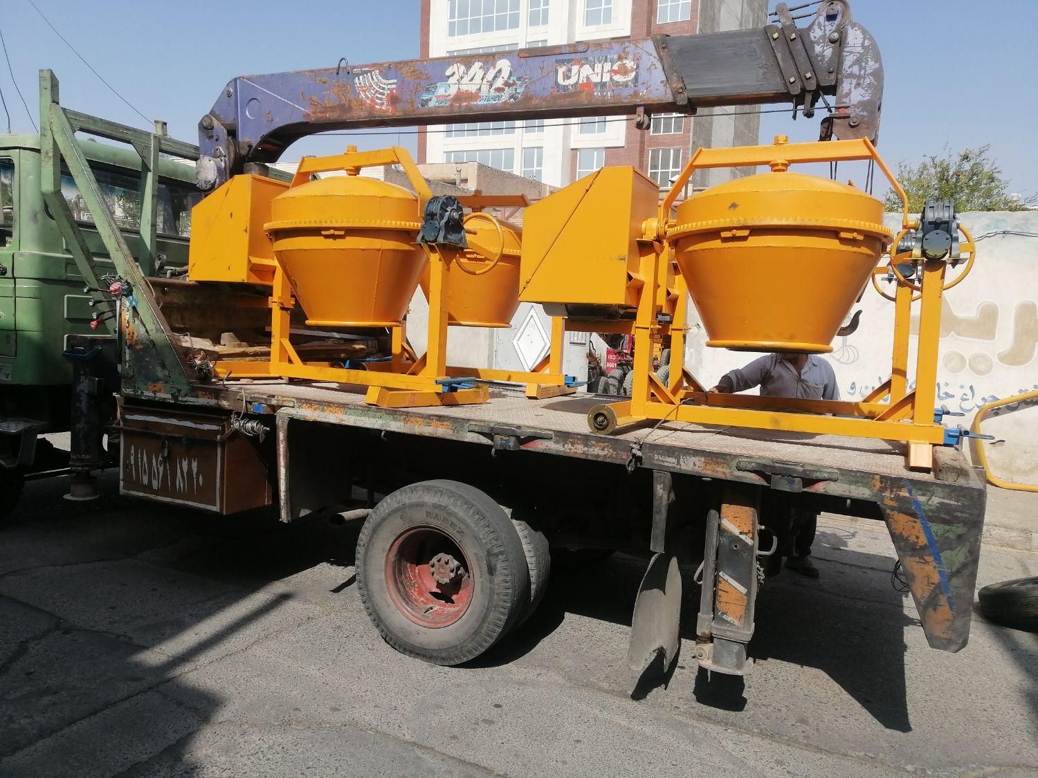 میکسر بتونیر 350 لیتری|مصالح و تجهیزات ساختمان|بیرجند, |دیوار