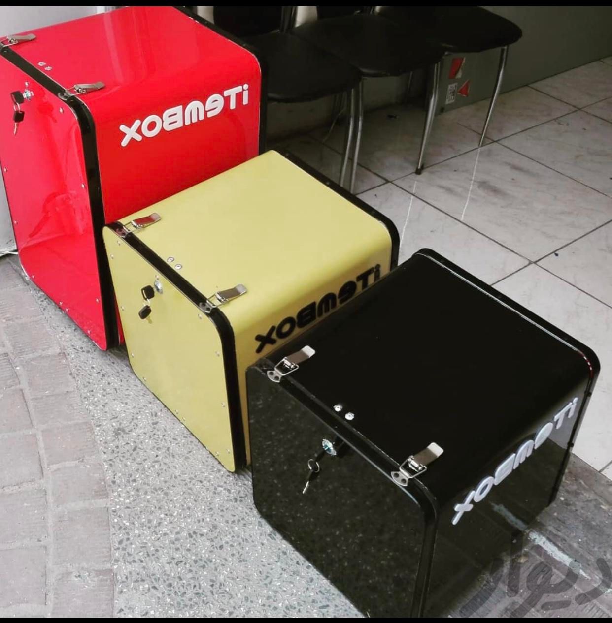 جعبه موتور برای پیک موتوری باکس حمل غذا با صندوق|کافی‌شاپ و رستوران|بوشهر, |دیوار