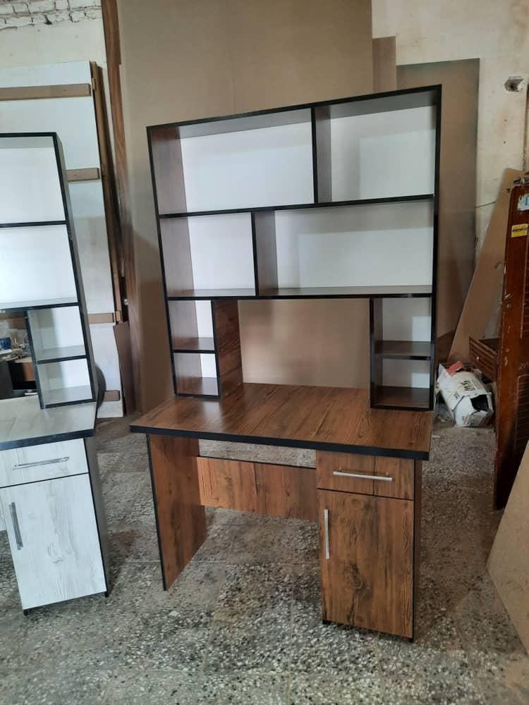 میز تحریر کتابخانه دار و کامپیوتر|میز تحریر و کامپیوتر|کرمان, |دیوار