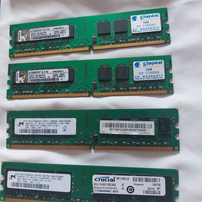 6 گیگ رم ddr2|قطعات و لوازم جانبی رایانه|تهران, آرژانتین|دیوار