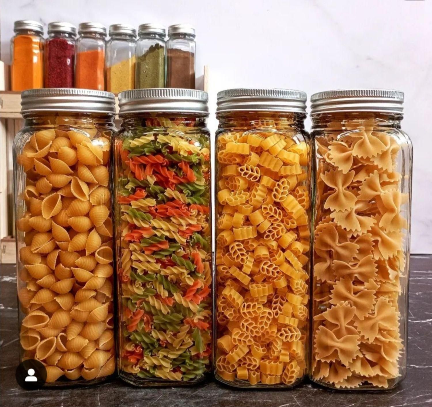 شیشه حبوبات بانکه جا حبوباتی|ظروف نگهدارنده، پلاستیکی، یک‌بارمصرف|قم, امامزاده ابراهیم|دیوار