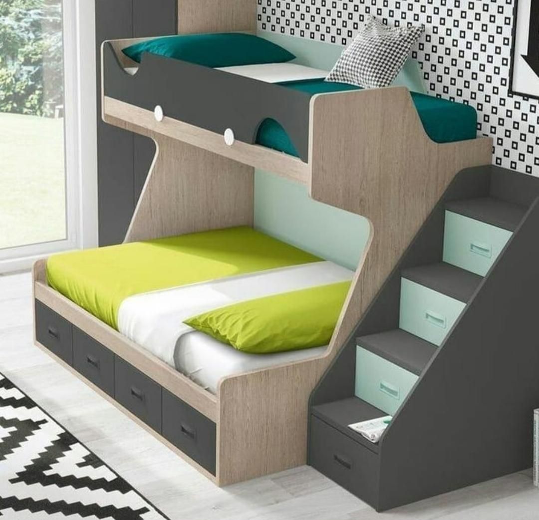 تخت خواب(سرویس خواب)دوطبقه نوجوان|تخت و سرویس خواب|تبریز, |دیوار