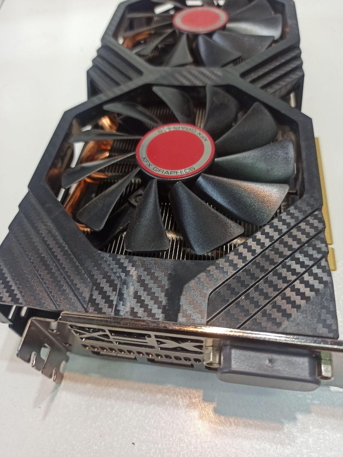گرافیک  Rx580 xfx 8gb|قطعات و لوازم جانبی رایانه|قم, زاویه|دیوار