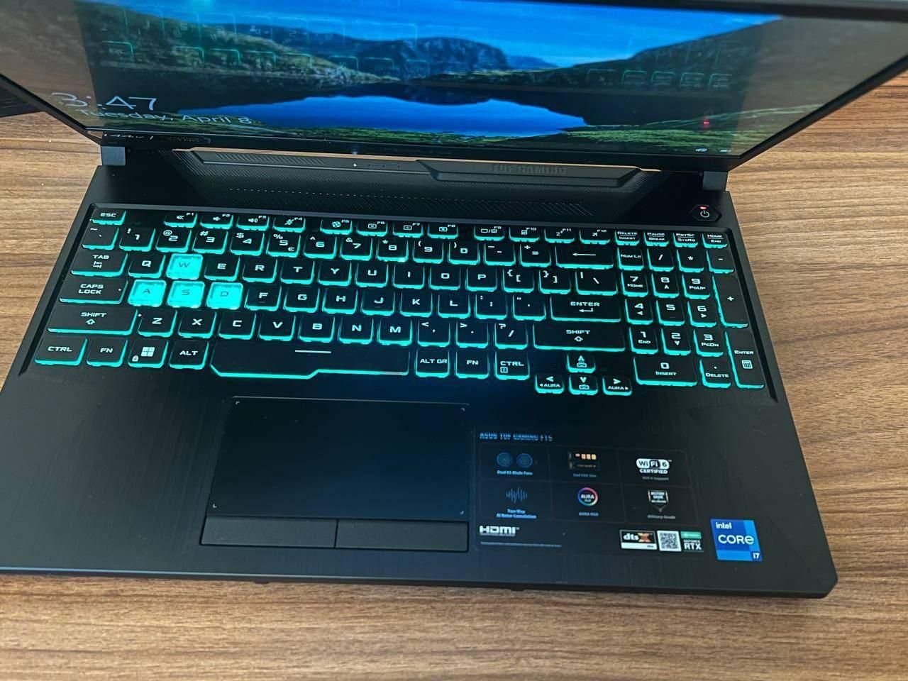 ASUS fx 506 i7 11800|رایانه همراه|اصفهان, باغ زیار|دیوار
