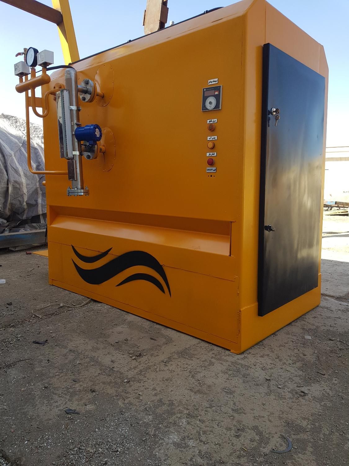 دیگ بخار boilerسوپاپ کارواش بخار|ماشین‌آلات صنعتی|همدان, |دیوار