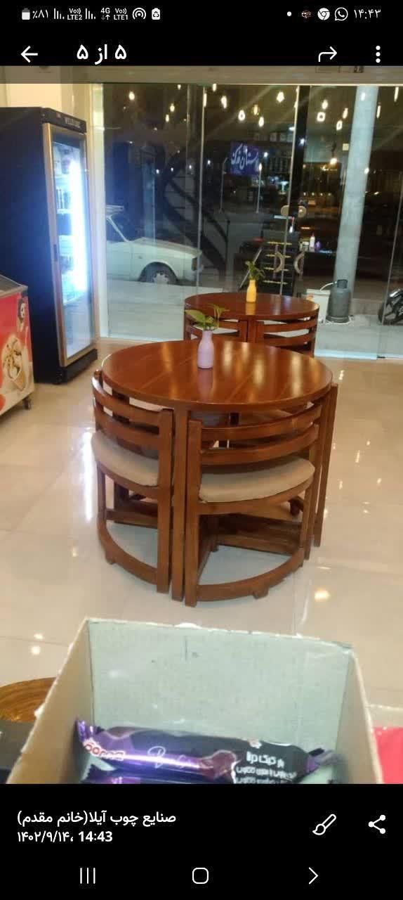 پاسارگاد.نهارخوری.ناهارخور|میز و صندلی غذاخوری|کاشان, شهدا|دیوار