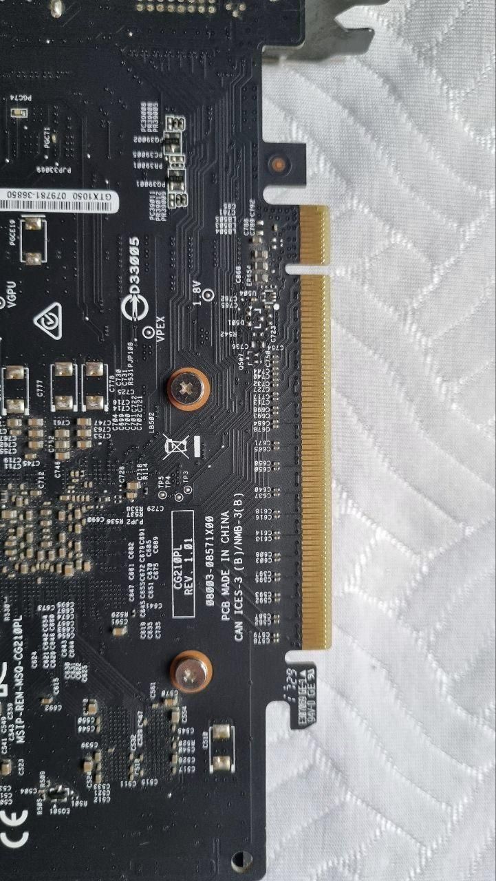 کارت گرافیک ASUS Nvidia Gforce GTX 1050 OC V2 2GB|قطعات و لوازم جانبی رایانه|تهران, ظفر|دیوار