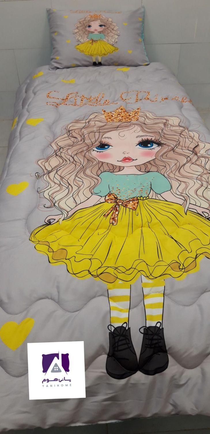 روتختی چاپی دخترانه فانتزی عروسکی با ضمانت شستشو|سرویس روتختی|مشهد, الهیه|دیوار