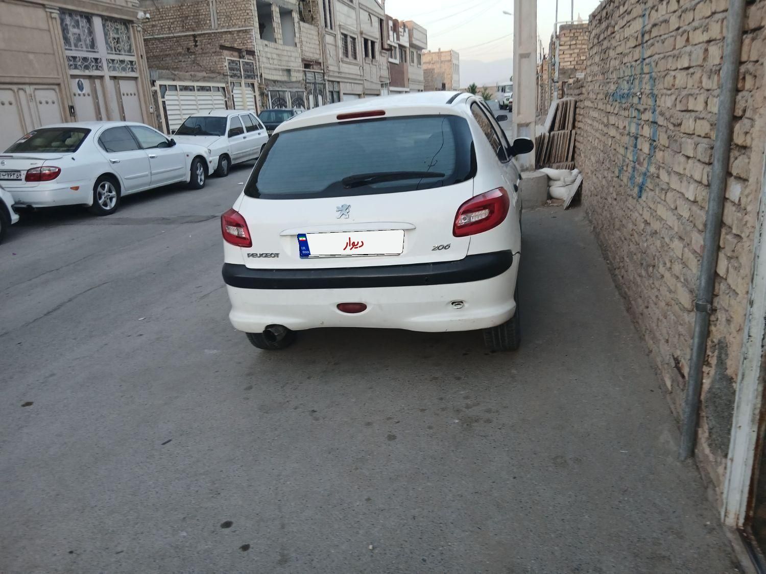 پژو 206 تیپ ۳، مدل ۱۳۹۴|خودرو سواری و وانت|حمیدیا, |دیوار