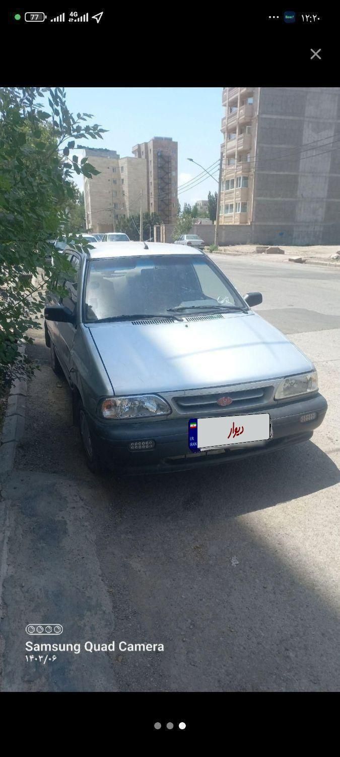 پراید ۸۹ دوگانه کارخانه بدون آفتاب‌سوختگی|خودرو سواری و وانت|اردبیل, |دیوار
