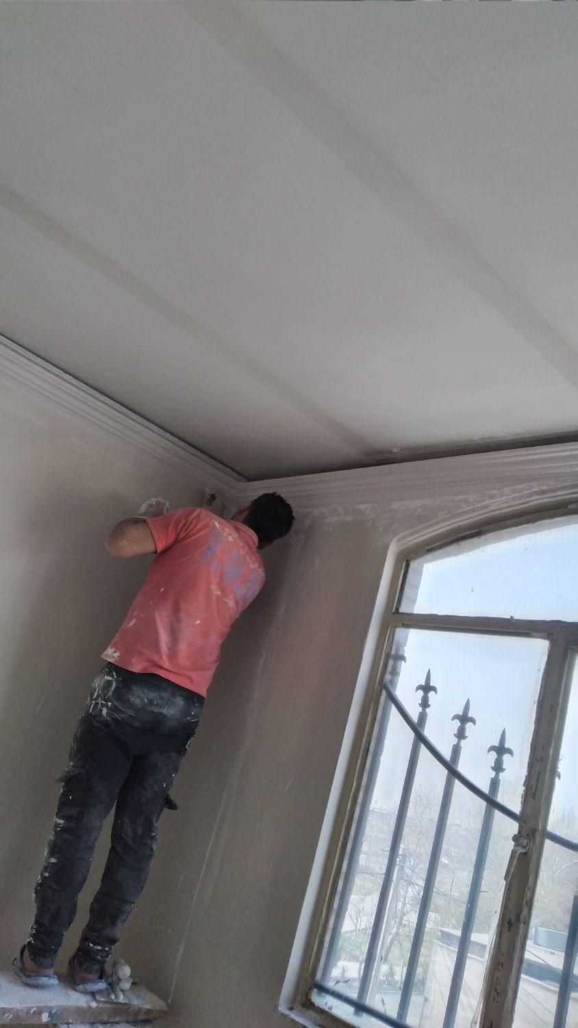 گچکار،بنا گچ کار،تخریب لکه گیری،استادگچ کاری،گچبری|خدمات پیشه و مهارت|تهران, یافت آباد جنوبی|دیوار