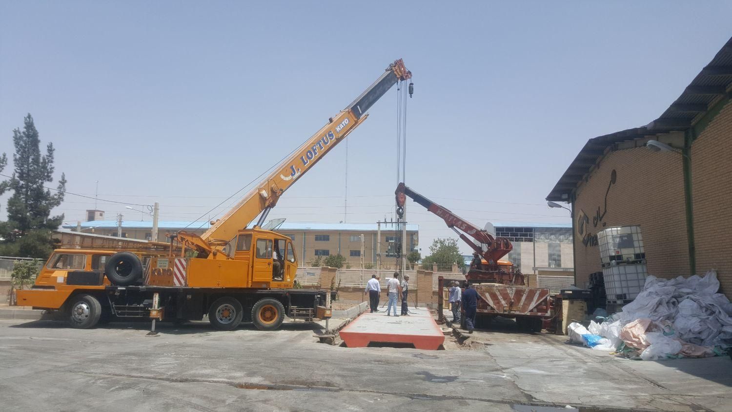 جرثقیل شبانه روزی(حتی ایام تعطیل)|خدمات حمل و نقل|قدس, |دیوار