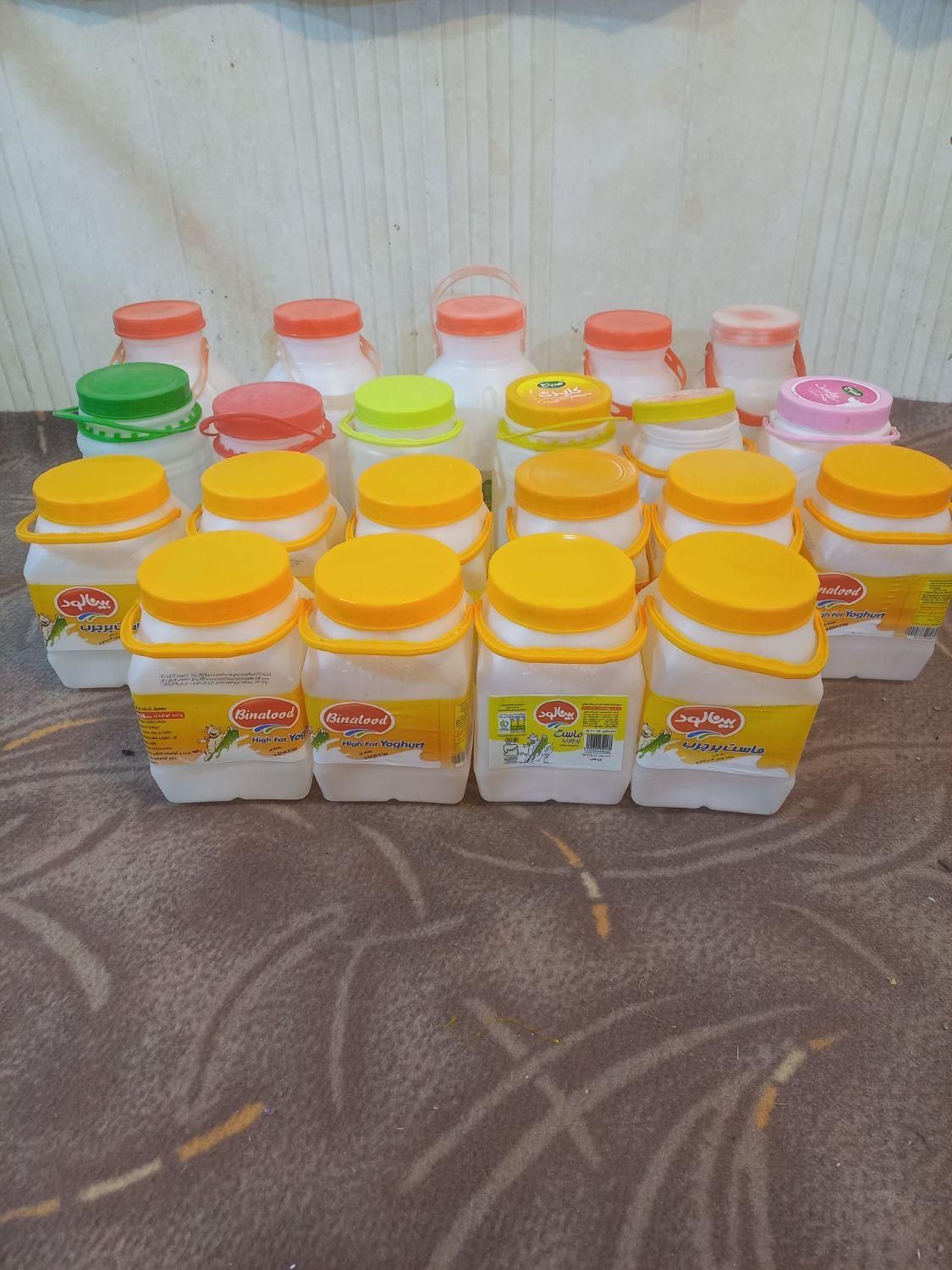 دبه ماست|ظروف نگهدارنده، پلاستیکی، یک‌بارمصرف|نیشابور, کلاغان|دیوار