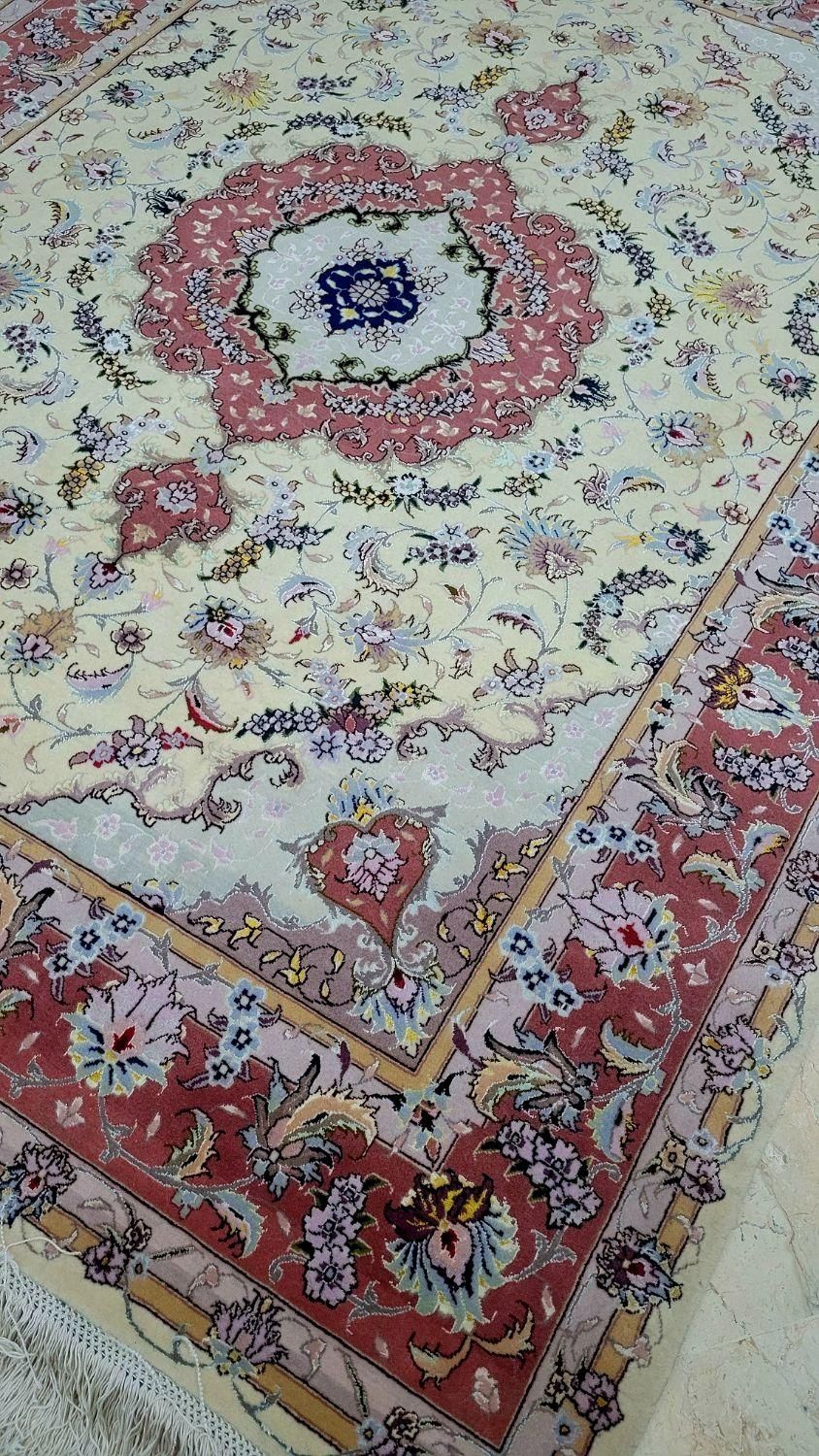 فرش دستباف قالیچه دستبافت ۳ متری ۵۰ رج تبریز نو|فرش|تهران, پونک|دیوار