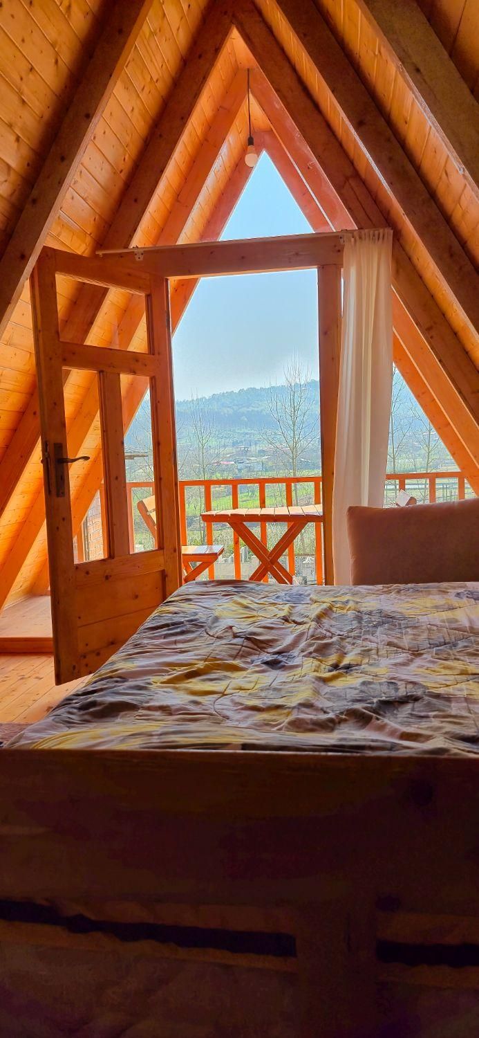 اجااجاره کلبه چوبی جکوزی دار|اجارهٔ کوتاه‌مدت ویلا و باغ|شیرگاه, |دیوار