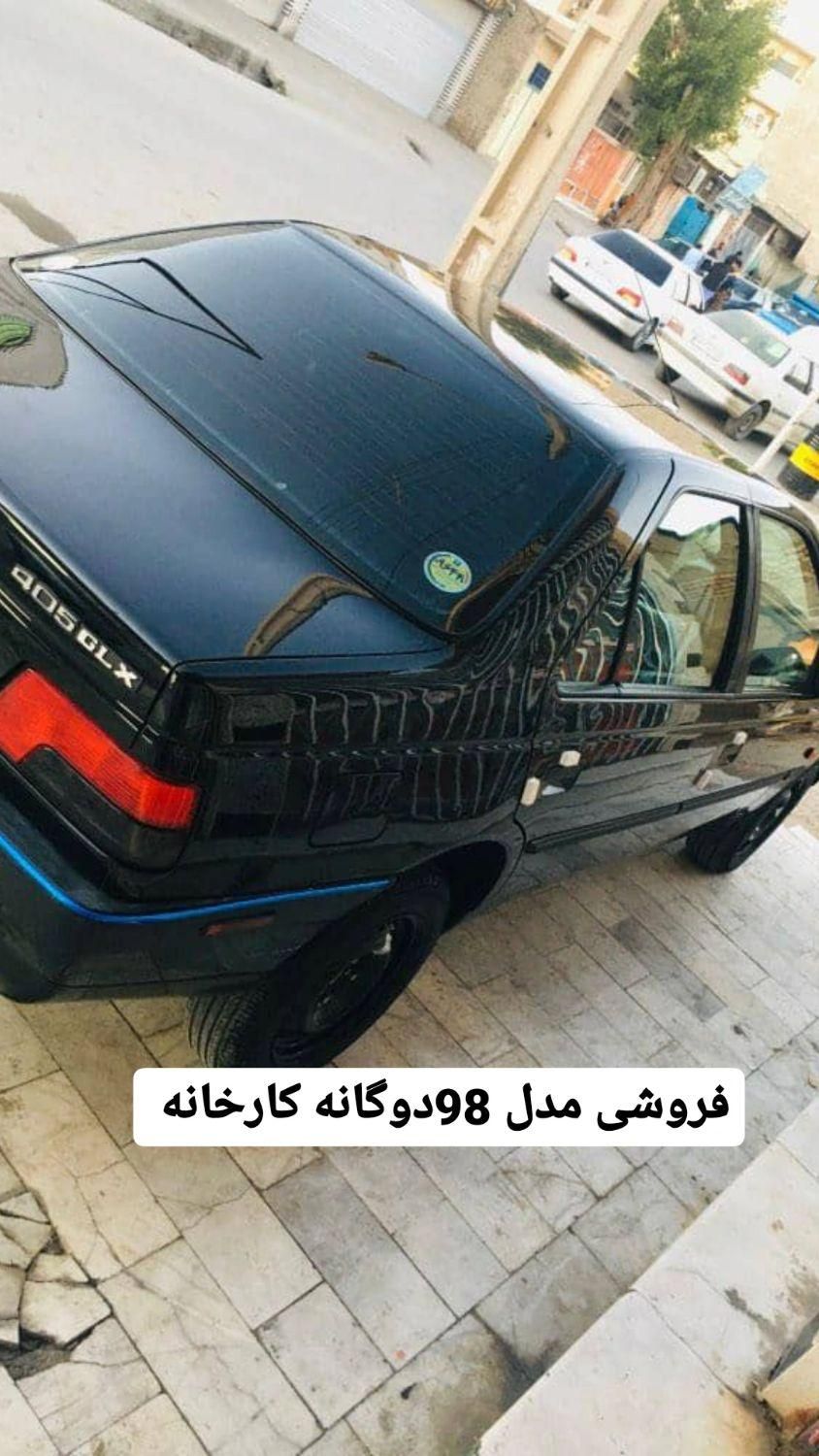 پژو 405دوگانه کار خانه مدل 98|خودرو سواری و وانت|ایرانشهر, |دیوار