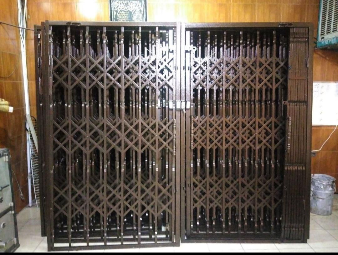 حفاظ اکاردئونی/درب اکاردیونی /حفاظ کشویی /اهنگری|خدمات پیشه و مهارت|کرج, گلشهر|دیوار