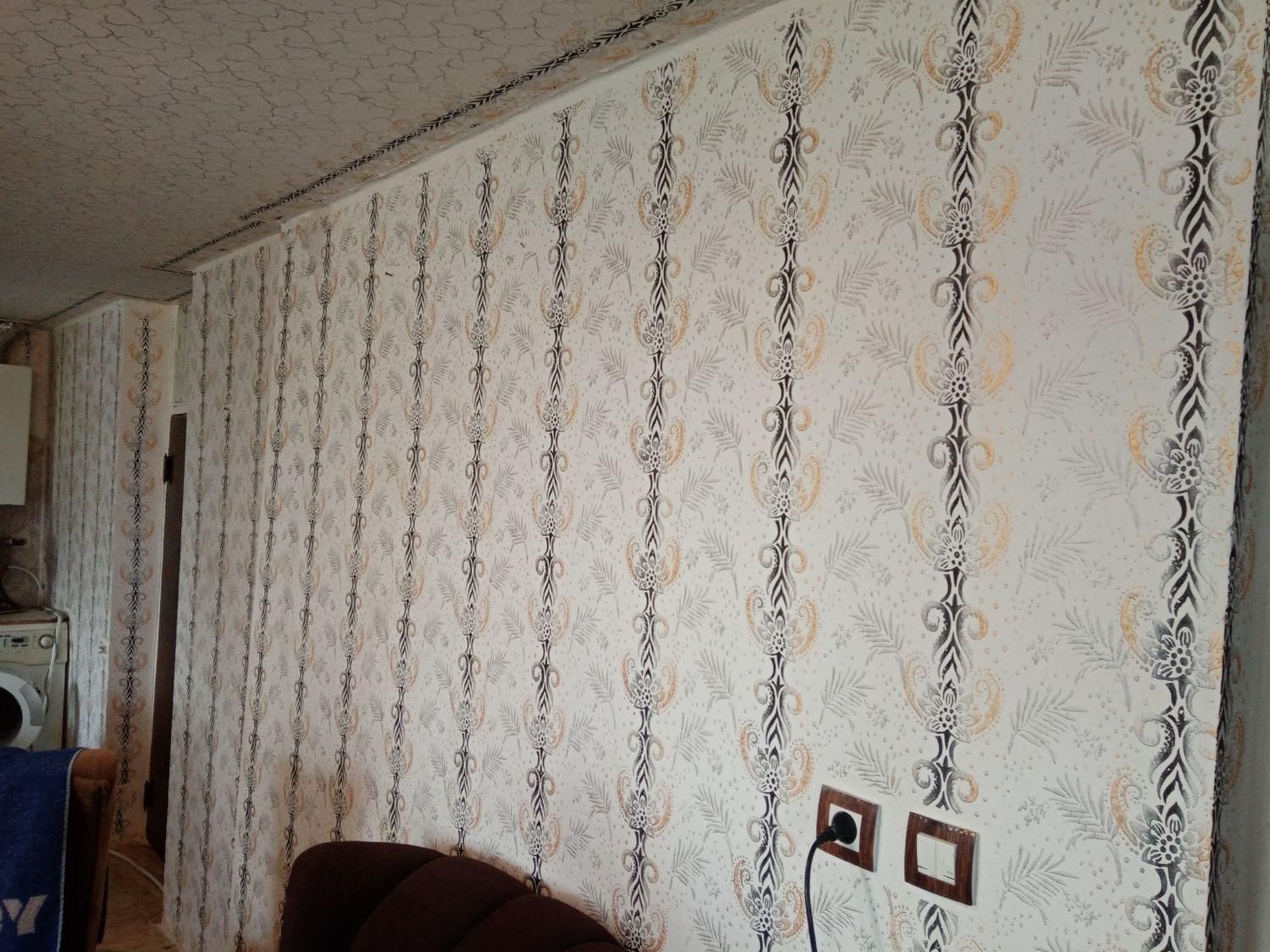 نقاشی ساختمان طرح کاغذدیواری|خدمات پیشه و مهارت|صومعهسرا, |دیوار