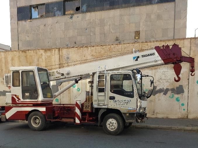 جرثقیل سبک با دکل ۲۸متری و سنگین ۴۲متر دکل|خدمات حمل و نقل|فردیس, شهرک وحدت|دیوار