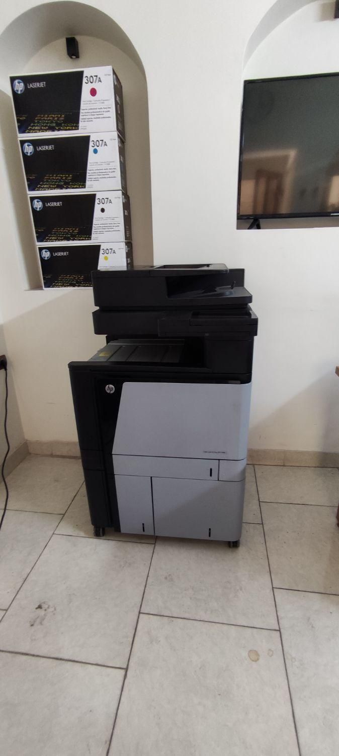 دستگاه کپی پر قدرت صنعتی رنگی HP880|پرینتر، اسکنر، کپی، فکس|تهران, قلهک|دیوار