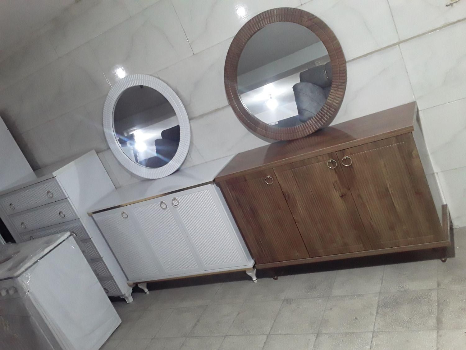 میز کنسول بااینه به قیمت تولیدی|بوفه، ویترین، کنسول|سبزوار, طبرسی (جعفرآباد)|دیوار