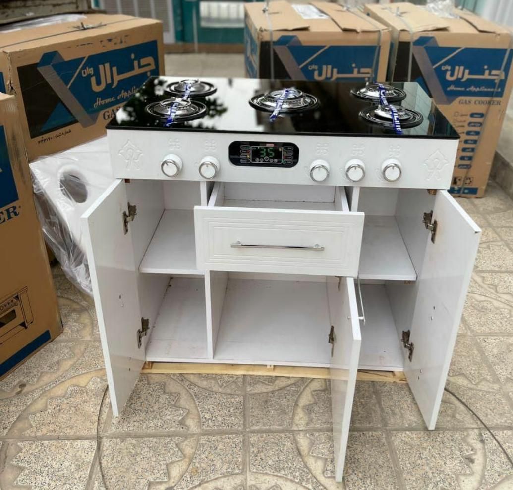 کابینت اجاق گاز،شیشه /۲۴ماه ضمانت رنگ های متنوع|اجاق گاز و لوازم برقی پخت‌وپز|رشت, رشتیان|دیوار