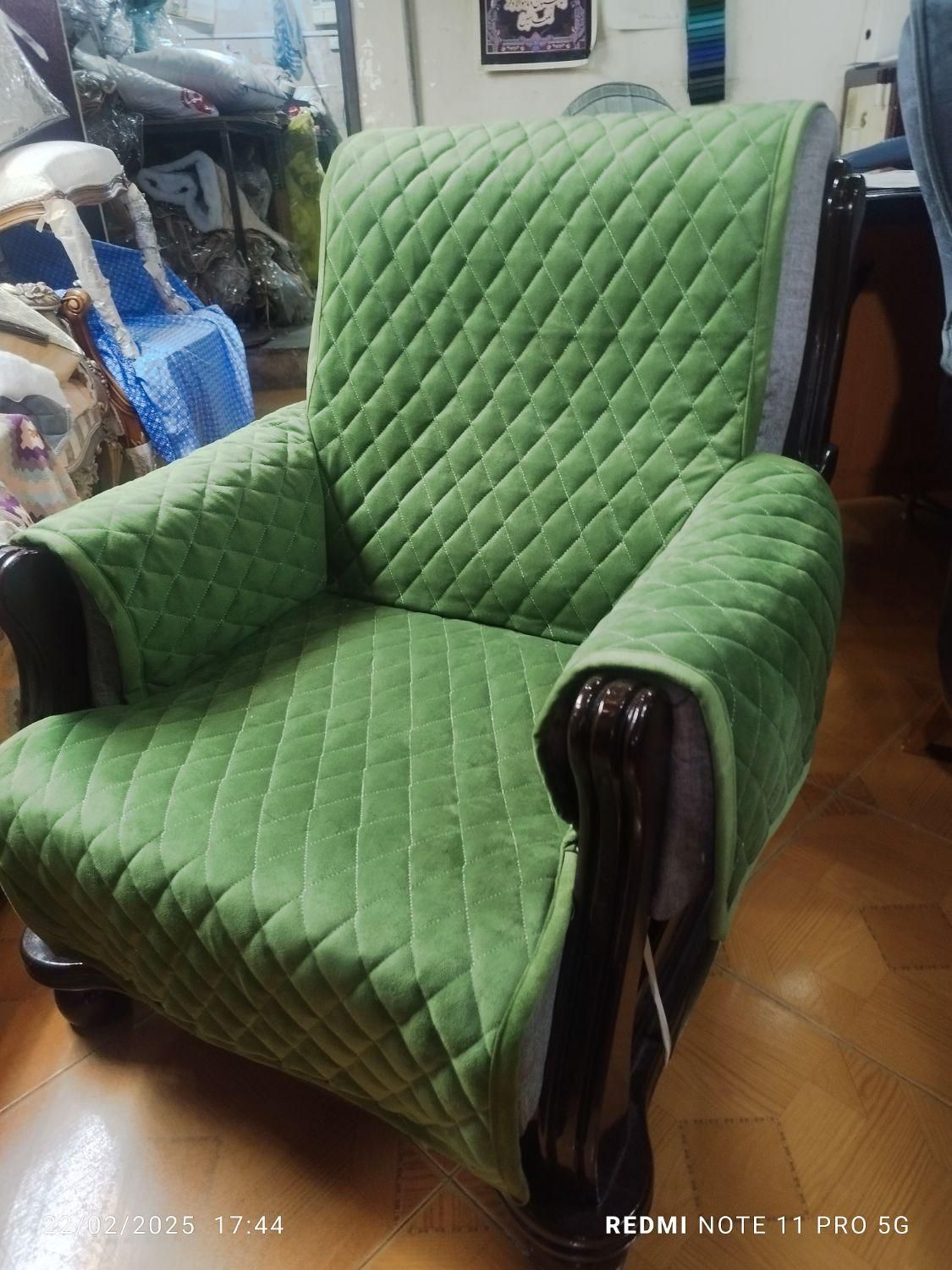 پیراهن مبل مطلسه بهبهی|مبلمان خانگی و میز عسلی|کرج, گوهردشت|دیوار