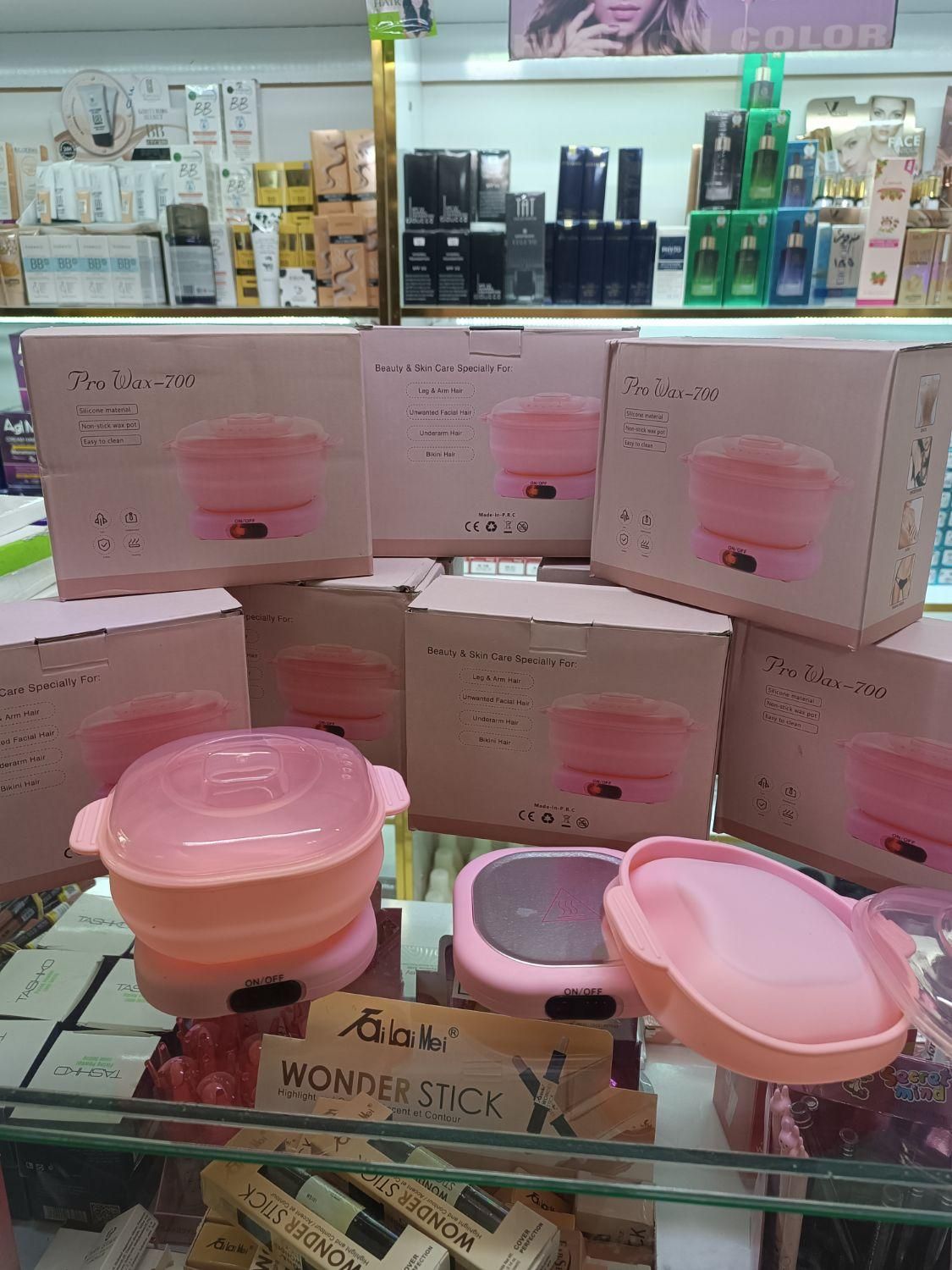 دستگاه وکس سیلیکونی بهمراه وکس ژله ای قیمت ویژه|آرایشی، بهداشتی، درمانی|مشهد, توس (بلوار توس)|دیوار