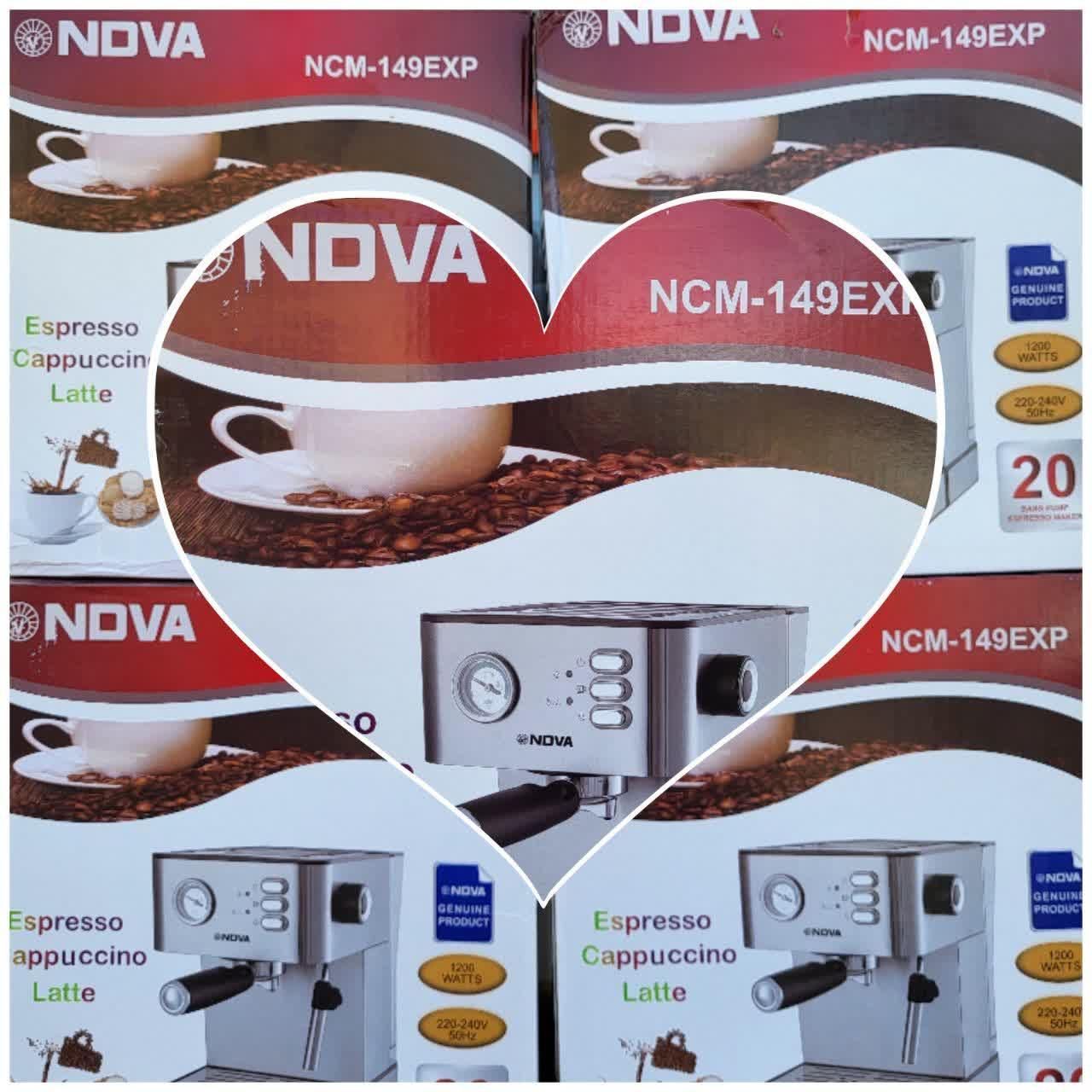 قهوه ساز NOVA مدل149 استیل اسپرسو ساز 20بار اصلی|سماور، چای‌ساز، قهوه‌ساز|یزد, |دیوار