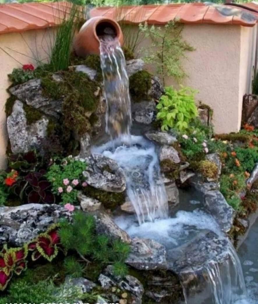 آبنما سیمانی طرح طبیعت|صنایع دستی و سایر لوازم تزئینی|قم, نوقطار|دیوار