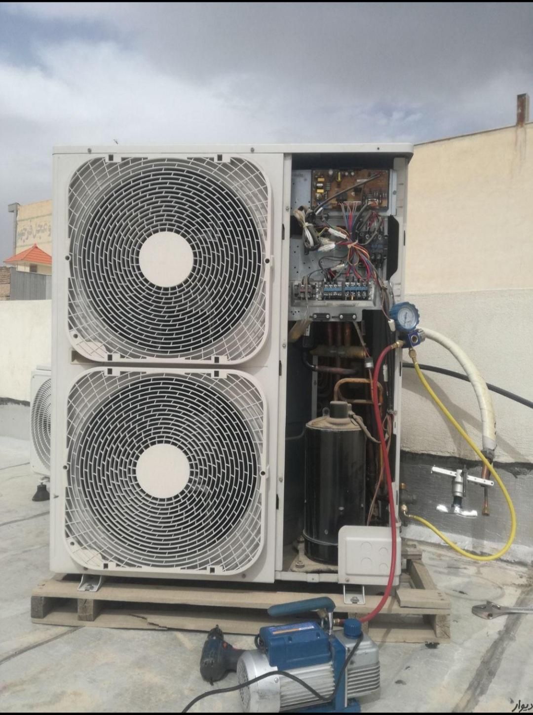 نصب وتعمیر تخصصی کولرگازی،لوله مسی،سرویس|خدمات پیشه و مهارت|چالوس, |دیوار