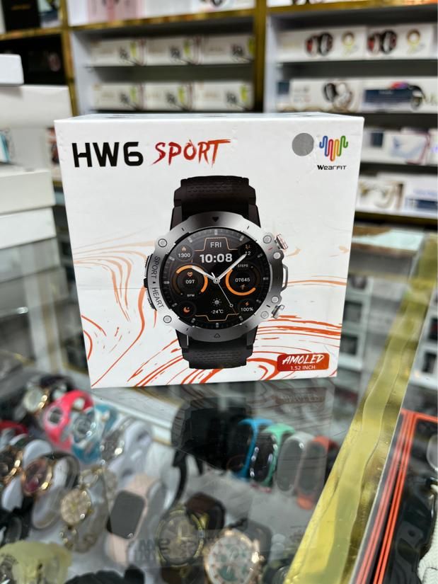 ساعت هوشمند اپل واچ آمولد hw6sport باگارانتی|ساعت|تبریز, |دیوار