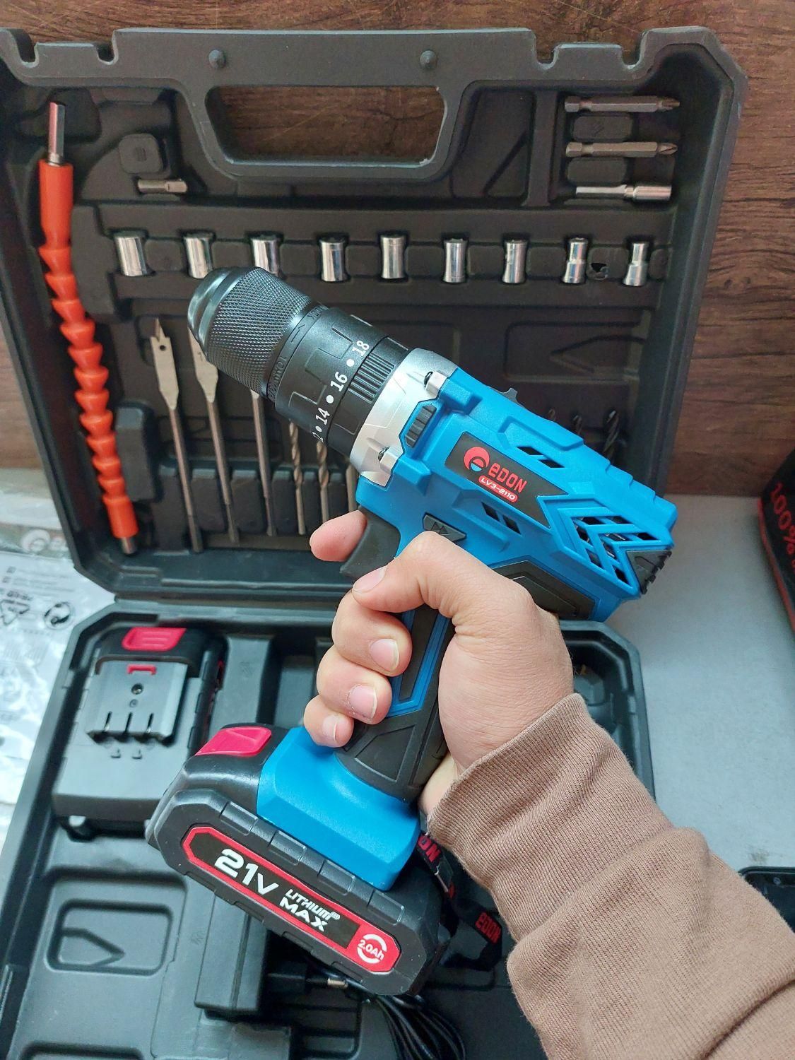 دریل شارژی چکشی ادون صنعتی|ماشین‌آلات صنعتی|ایلام, |دیوار